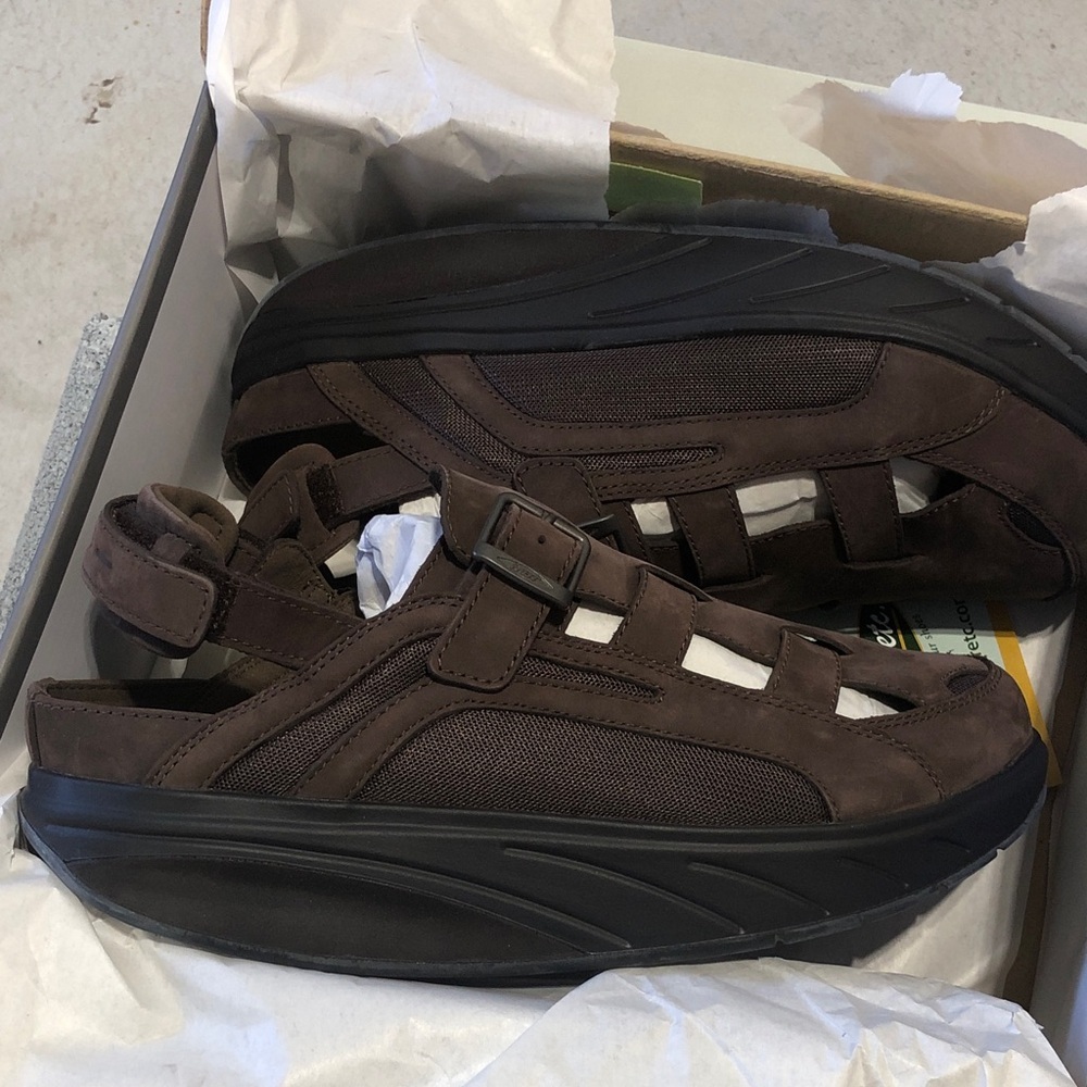 MBT Dark Brown Men's Sandals